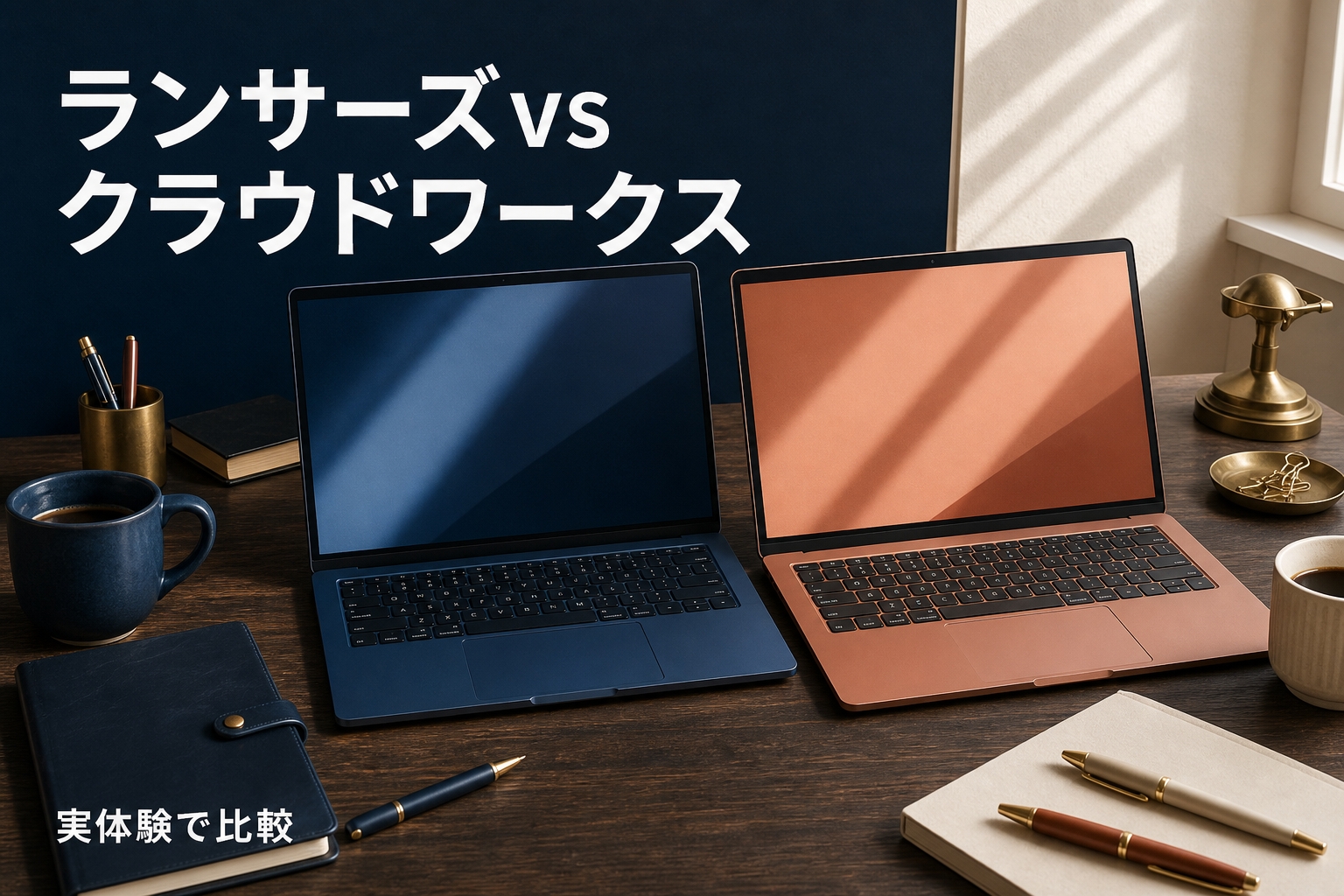 ランサーズとクラウドワークスを実際に使った筆者がリアル比較